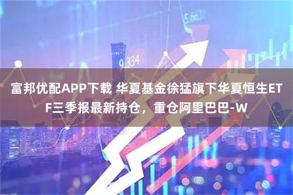 富邦优配APP下载 华夏基金徐猛旗下华夏恒生ETF三季报最新持仓，重仓阿里巴巴-W